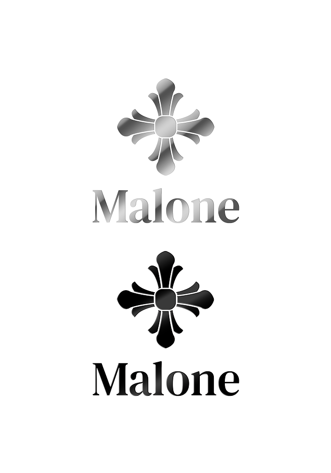Malone 2Dメタルステッカー